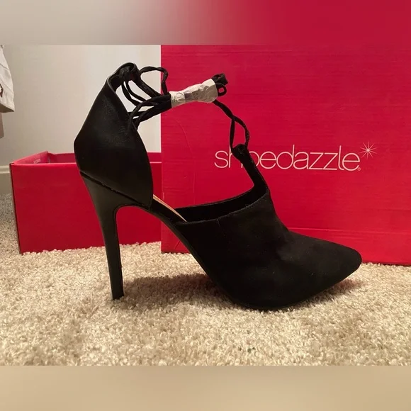 NWOB Size 11 Shoe Dazzle Dress Sandals/heels - Picture 2 of 6